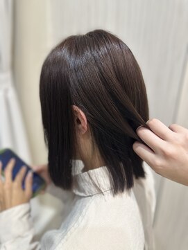ビス ヘア アンド ビューティー 西新井店(Vis Hair＆Beauty) ワンカラー×明るめブラウンカラー