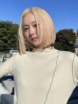 ゲーム 原宿店(GAME)&nbsp;ホワイトベージュ/ダブルカラー/ケアブリーチ/髪質改善/原宿