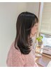 似合わせカット＋TE.ON×カシミヤヘッドスパ（15min）￥8,000