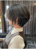 くびレイヤー愛されショートボブ