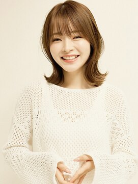 エンタク 新宿(enntaku) マロンベージュ/Aラインボブ/かきあげ/インナーカラー[新宿駅]