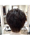 【MEN'S HAIR】シャドウパーマ×ミニウルフ