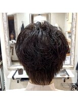 ティアラ 桜木町(TIARA) 【MEN'S HAIR】シャドウパーマ×ミニウルフ