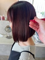 アスラン(ASLAN)&nbsp;【aslan】結べるボブ/弱酸性縮毛矯正/暖色カラー