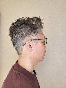 松本平太郎美容室 国立店 40代50代60代×ツーブロックショート