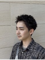 スタイル 成城学園前(STYLE) メンズ スパイキーショート ピンパーマ