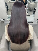 ランド 千葉(land)&nbsp;髪質改善カラー深めボルドー