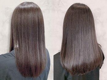 レオ 幸手(Leo)の写真/自分史上最高のサラ艶髪☆こだわり抜いた薬剤で、理想のストレートヘアへ♪《髪質改善/幸手/縮毛矯正》