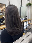 50代60代黒髪ロングレイヤーは品とエレガントが必須です