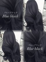 アマトウキョウスマートサロン(AMA TOKYO×Smart Salon) 韓国ヘア 透明感カラー ブルーブラック