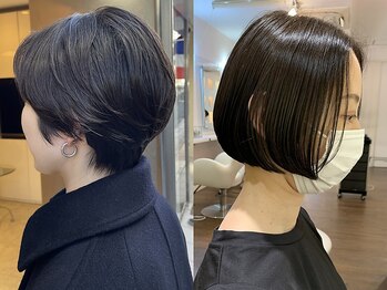 キングダム 元町店(KINGDOM)の写真/【エイジングによる髪質の変化も扱いやすく】"うねり・癖"を抑え、まとまりを良くするカット技術が大好評◎