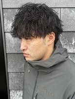 リオールバイニアウ(RE:ALL by Niau) メンズマッシュパーマ波巻スパイラルパーマナチュラル刈り上げ