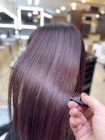 ビーワンヘアー 藤井寺 土師ノ里(B1hair)&nbsp;うる艶カラーとプラチナトリートメント