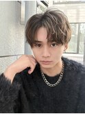 【曲がる縮毛矯正】サーフカール刈り上げリバースセンターパート