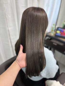 クレット(CLETO) 透明感マシマシグレージュ　by稲川弥生