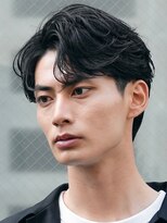 フィフス(fifth)&nbsp;メンズシースルーマッシュニュアンスパーマシャドウパーマテテ風