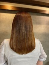 ナチュラル 青森新町店(Natural) 魔法の縮毛矯正ケアルーガ|セミロング