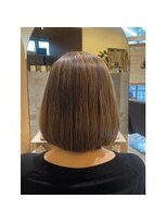 ヘアーオアシス ビオトープサン(Hair Oasis biotope SUN)&nbsp;ボブ白髪ぼかし