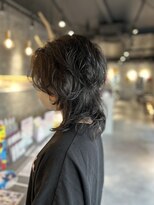 ビーストバイブランカ 刈谷三河安城(BEEst by BLANCA)&nbsp;素敵なくせ毛をいかしたウルフヘアー