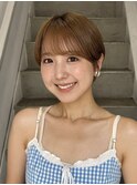 ショートカット/髪質改善縮毛矯正白髪ぼかしレイヤーカラーボブ