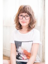 クラシコ ヘアー(CLASSICO hair) ルーズカールのミディアムスタイル
