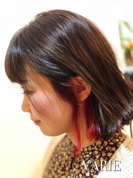 ヴァリエ(VARIE) 切りっぱなしボブ