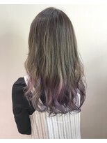 ナット(Nat)&nbsp;グレージュパープルグラデーション