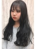 黒染め風カラー