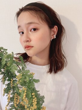 ユヌ(UNU) 【UNU】うぶ毛カールスタイル