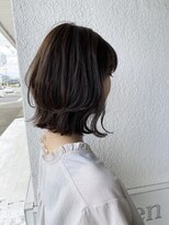 グリーン(green)&nbsp;簡単スタイリングの外ハネボブ　bymisaki