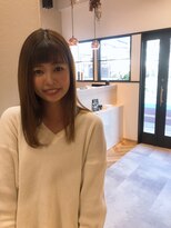 トゥーリ 藤崎店(tuuli)&nbsp;大人可愛い20代30代40代黒髪前下がりひし形小顔ボブ丸みショート