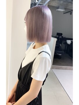 オールヘア(ALL HAIR) bob × lavender.