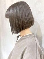 アルバム 渋谷パルコ(ALBUM) ミニボブブルージュ_グレージュカラーボブウルフ_ba311442