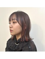 ドルセ(Dulce)&nbsp;外ハネ×インナーカラー