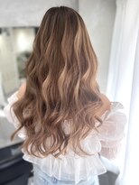 アルマバイロサ(ALMA by ROSA) ブラウンベージュカラー×シールエクステ 担当SE-YA