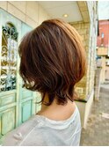 ショートボブウルフ
