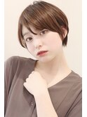 【 Ｉ. 】30代からのナチュラル前下がりショートボブ　川口