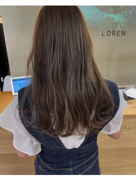 ローレン(LOREN) ミルクティーベージュダブルカラーインナーカラーケアブリーチ