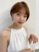 ハニーシブヤ(HONEY shibuya)&nbsp;大人可愛い20代30代40代小顔すっきりショート×ラテベージュ★
