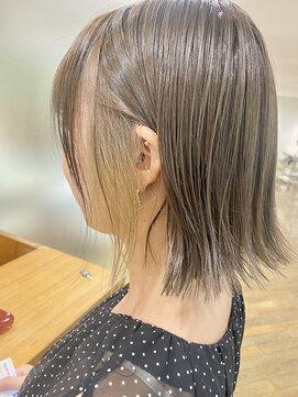 イマジン 川越(IMAGINE) 20代30代大人可愛いミルクティベージューインナーカラー