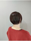 ナチュラルまるみショート♪