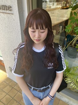 マメ(mame) 暖色パーマ/ミディアム