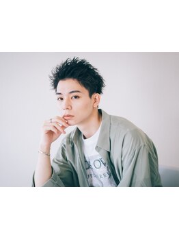 《デザインカット+眉カット￥4000》清潔感がありながら遊び心をプラスしたSTYLEでデキる男に【仙台一番町】