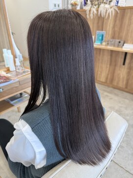 アン(an) 髪質改善プラチナグレイカラー