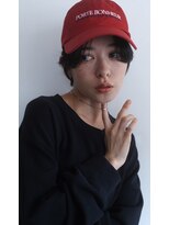 メゾン(Maison) 【Maison】キャップに似合うゆるっと癖毛風スタイリング