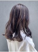 #白髪ぼかしハイライト#ナチュラル#春色