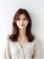 e.m.a プレミアムビューティーサロン 栄駅店(e.m.a PREMIUM BEAUTY SALON)&nbsp;レイヤーカット/イメチェン/外ハネボブ/美髪/ワイドバング/髪型