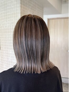 ヨハヘアガーデン(YOHA HAIR GARDEN)の写真/大好評☆似合わせのトレンドカラーでこの夏を♪《炭酸トリートメント+カット+イルミナカラー￥10000》