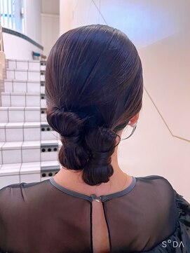 ヘアメイク ジェイエム たてリボンカチモリ