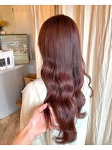 ヘアー メイク コラム コウ hair make column Coo ピンクブラウン